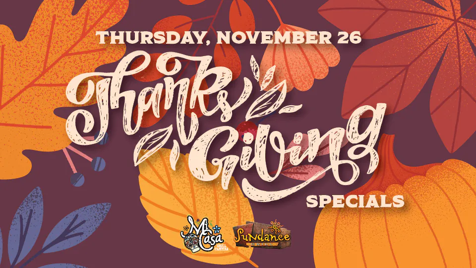 Thanksgiving Specials